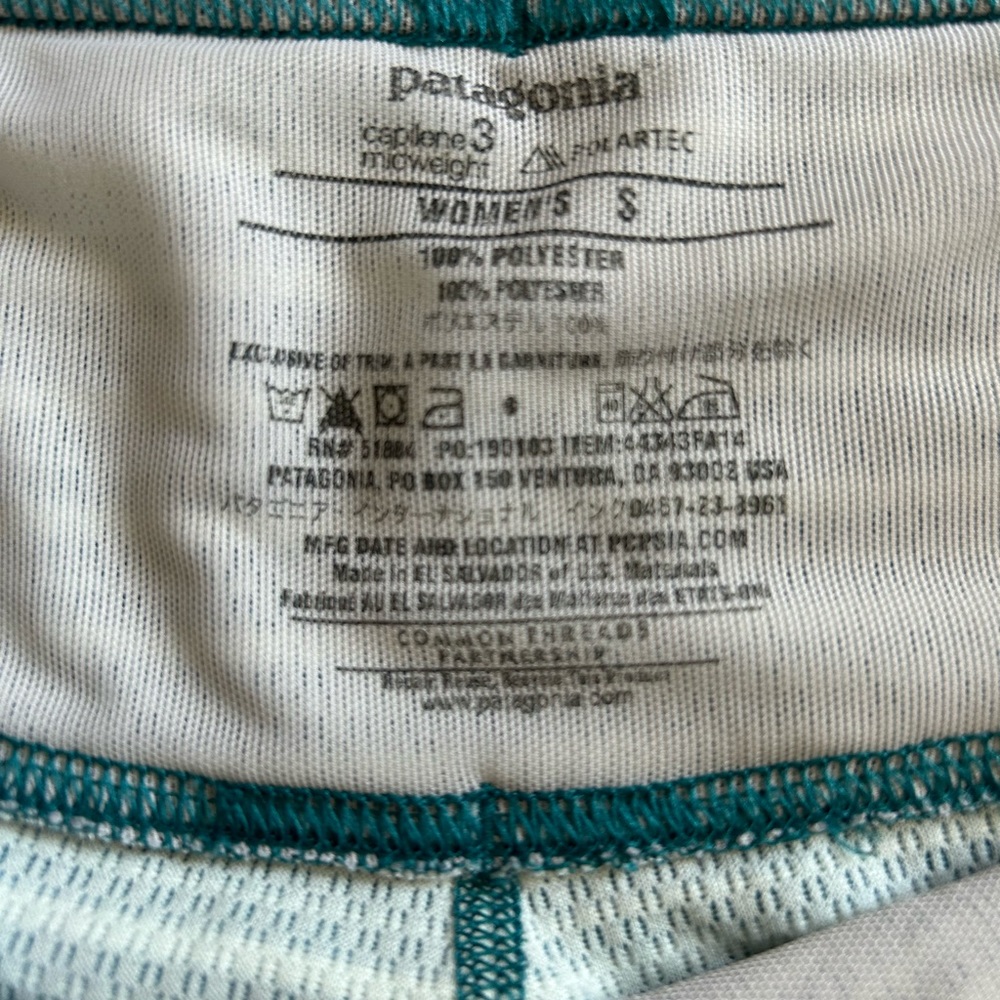 Patagonia Striped Blue Leggings - Picture 4 of 4